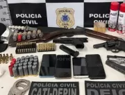 Homem investigado por dez homicídios em Feira de Santana é preso com armas e munições
