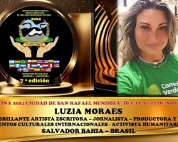 Luzia Moraes receberá o Prêmio Nevado Solidário de Oro da Argentina 2024